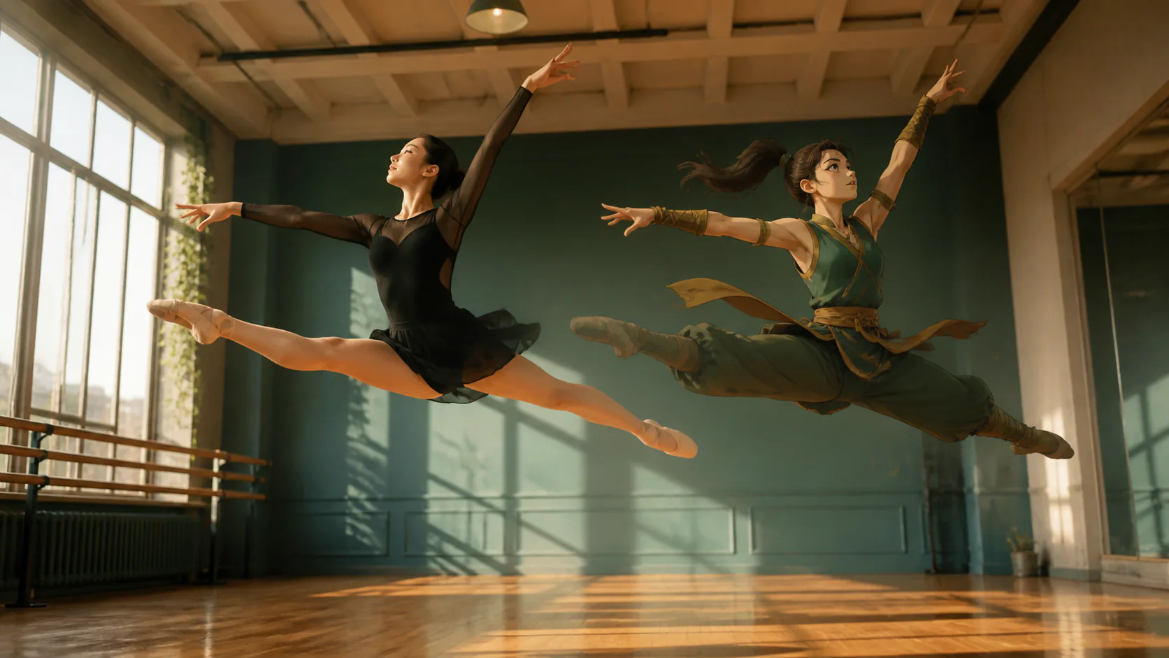 Kling 2.6 Motion Control transfers a dancer movement to a character