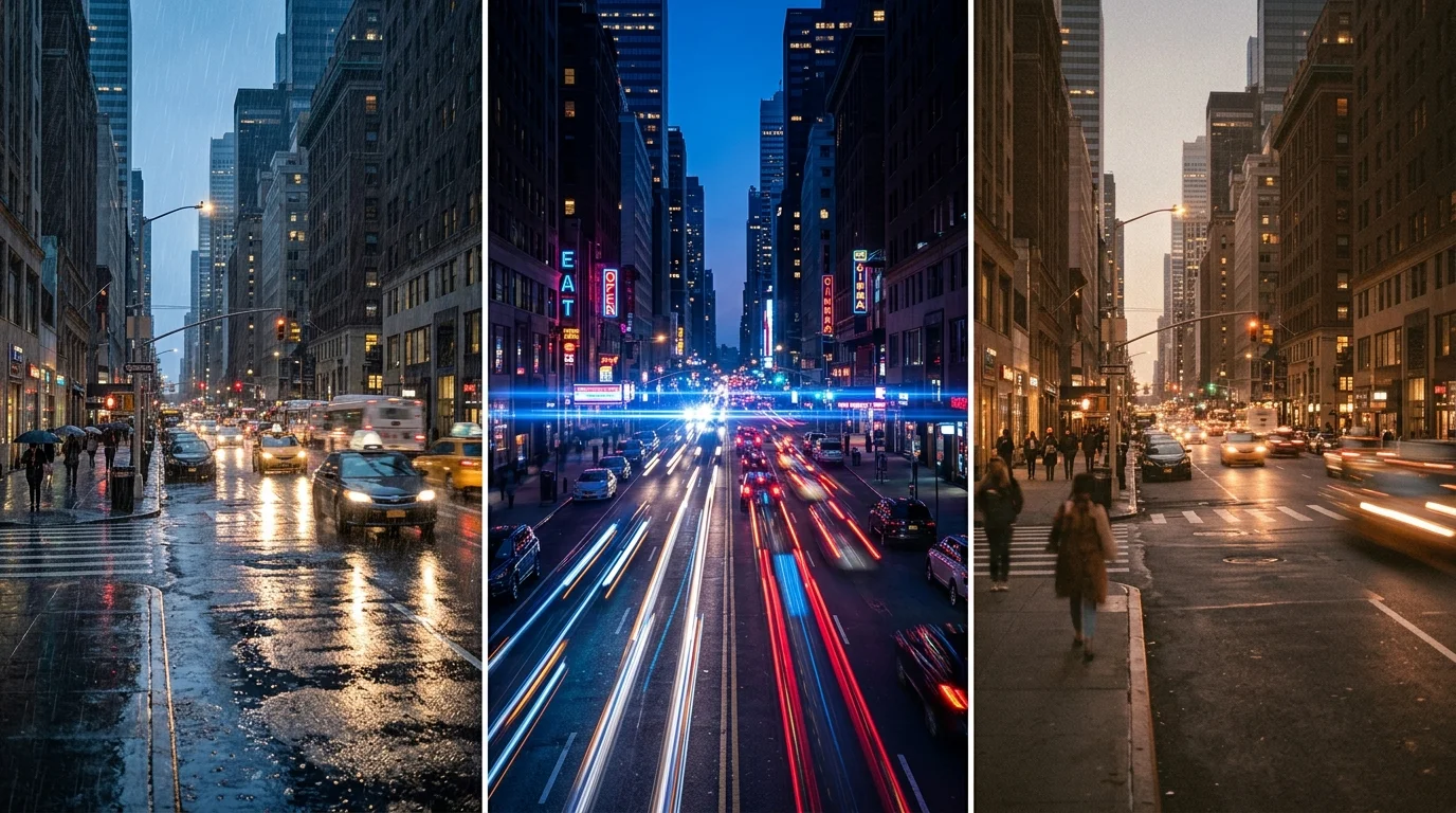Animate pictures comparing multiple AI video engine outputs from the same still photograph