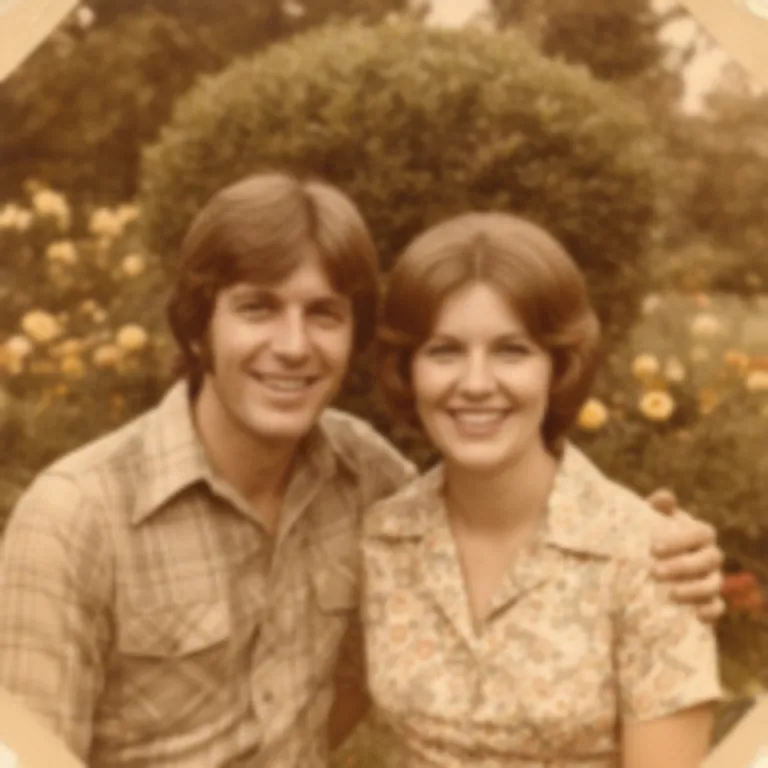 Animate old photos of family ancestors preserved with subtle natural motion and film grain